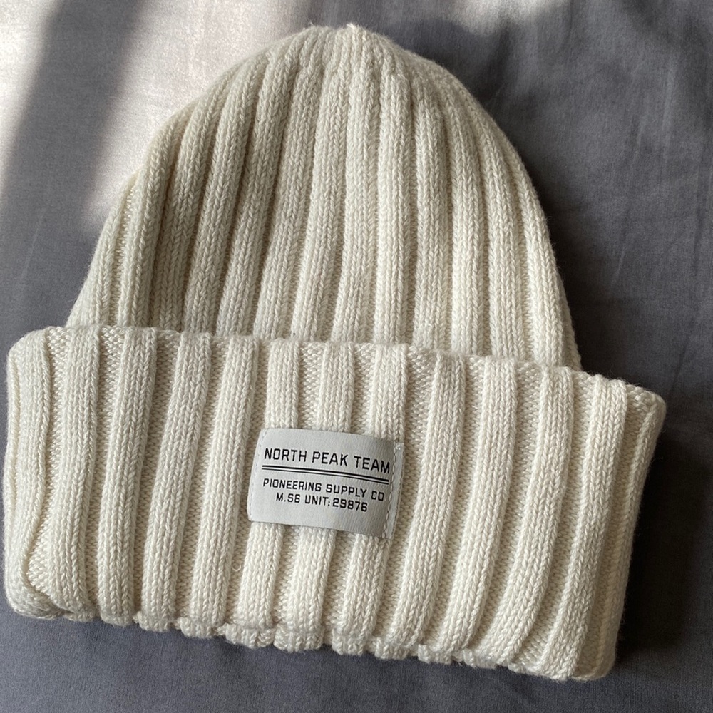 White Beanie